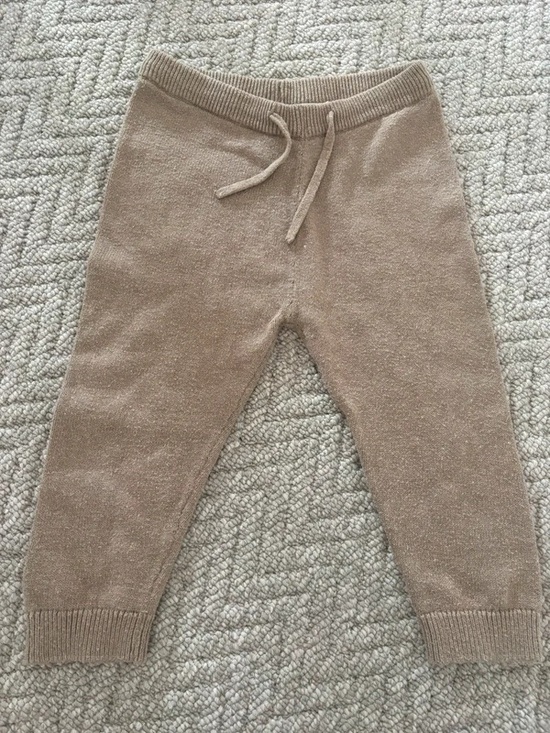 Other - Kids Cozy Knit Joggers - Taupe